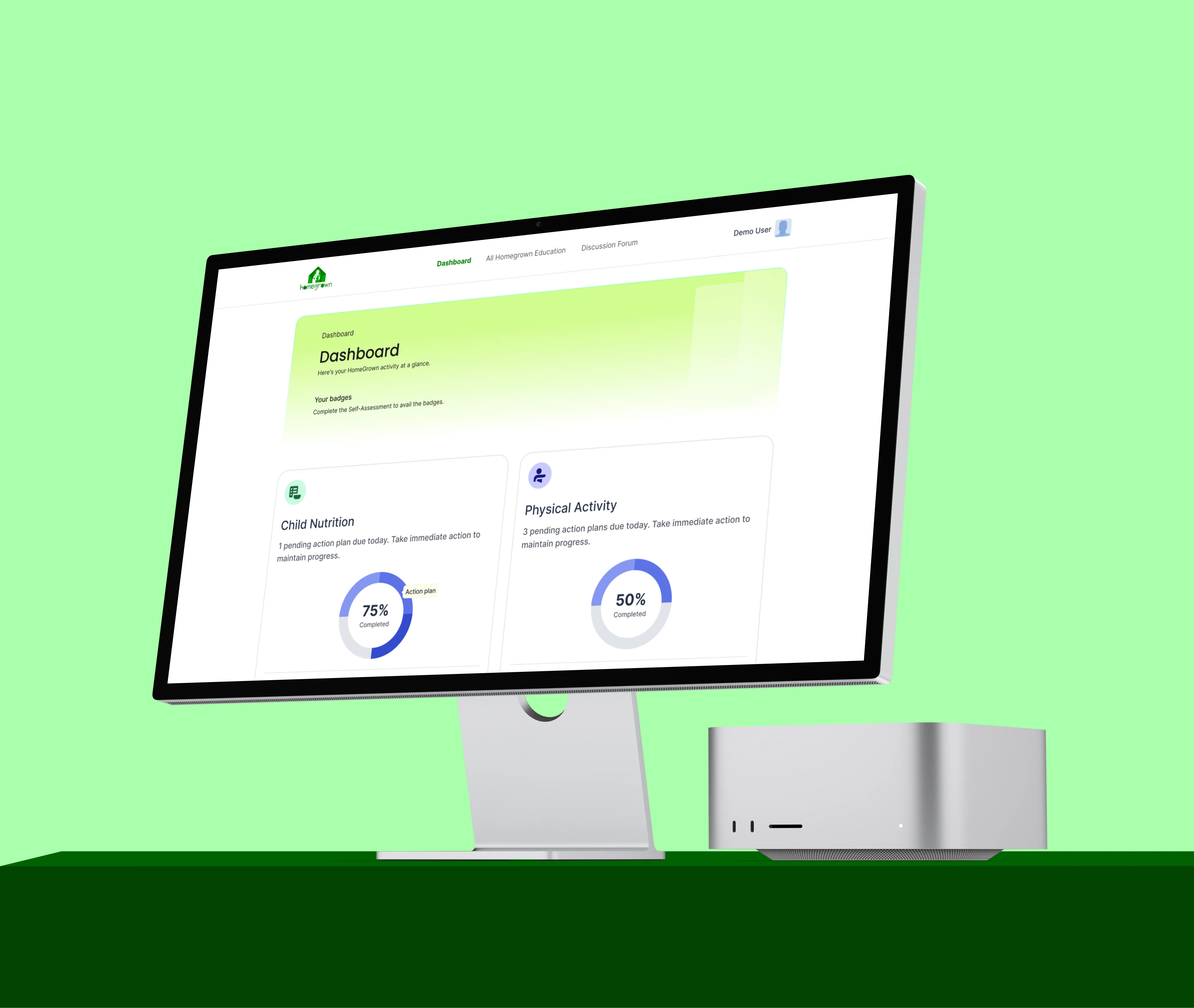 HomeGrown Studio Display